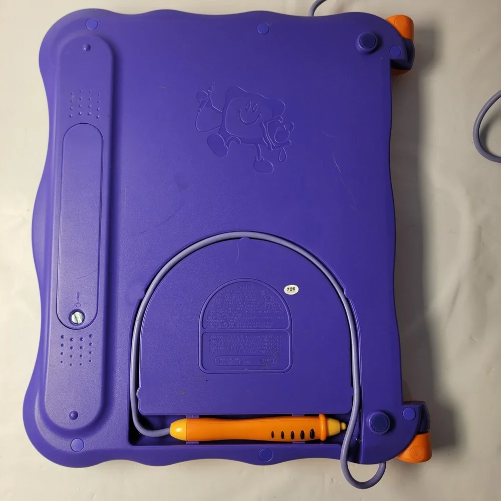 VTech V.Smile SmartBook Kids Learning System Orange‎ Purple Stylus Accessory